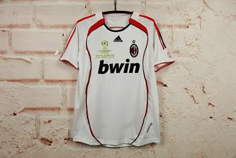 Retro AC Milan away white 06_07