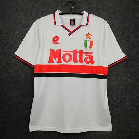 Retro AC Milan away white 93_94