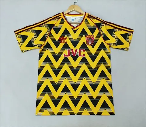 Retro A_rsenal away yellow 91_93