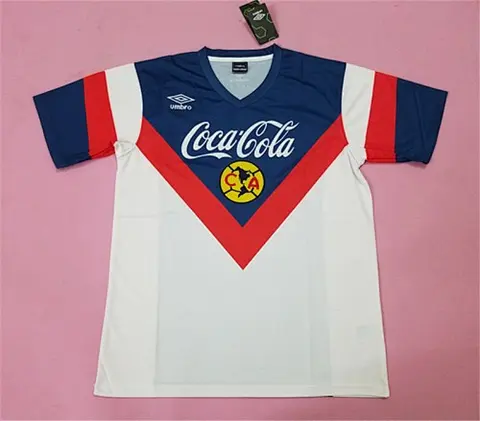 Retro América away white jerseys 93 season