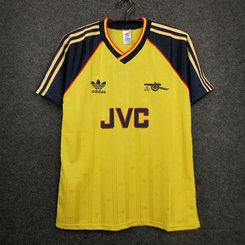 Retro Ar_senal away yellow 88_89