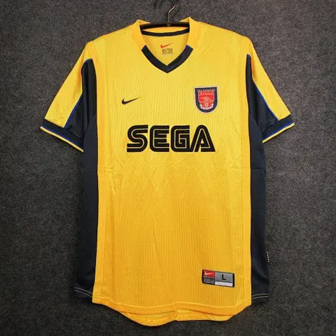 Retro Ar_senal away yellow 99_01