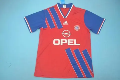 Retro Ba_yern home red and blue 93_94