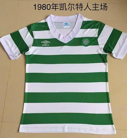 Retro Ce_ltic home green_white 1980