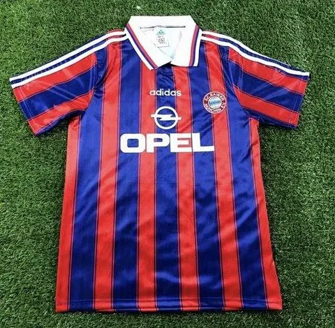 Retro FCB home red and blue 95_97