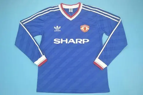 Retro MUN away blue long sleeve 86_88