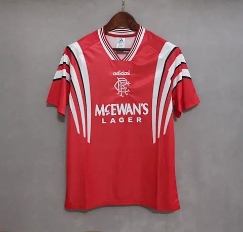 Retro Rangers away red 96_97