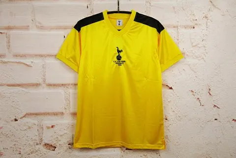 Retro Tottenham Hotspur yellow 82_83