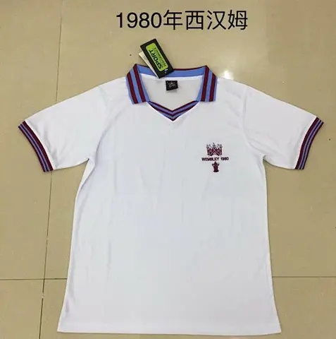 Retro We_st H_am away white 1980
