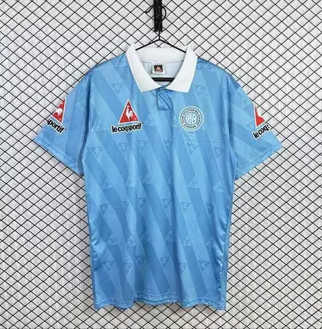 1996/97 Belgrano Light Blue Home Retro Soccer Jersey S-XXL