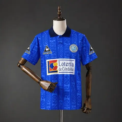 1999/00 Belgrano Home Retro Soccer Jersey S-XXL