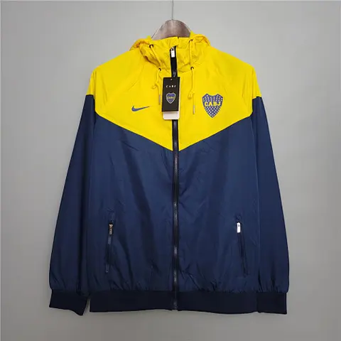 20-21 Boca Juniors blue/yellow windbreaker