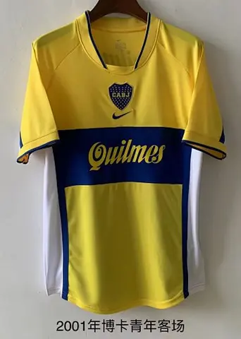 2001 Boca Juniors away