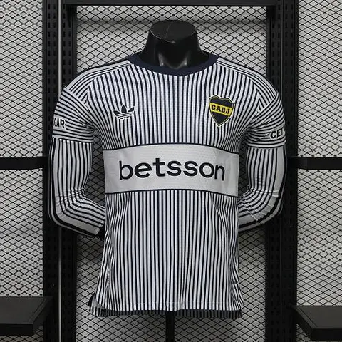 2026/27 Boca Juniors Away Long Sleeve Player Version Soccer Jersey S-2XL