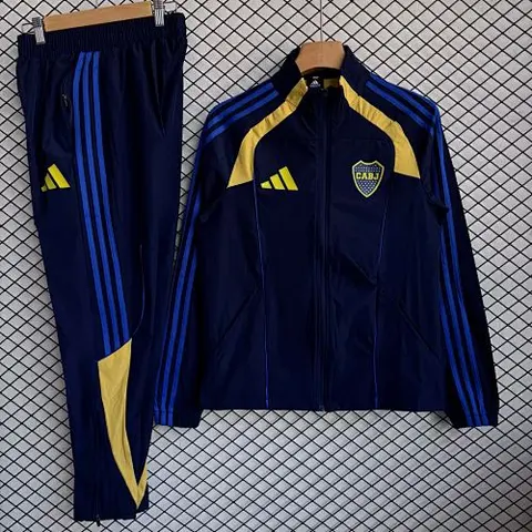 Boca junior 2025/26 Blue Windbreaker Suit Size S-2XL
