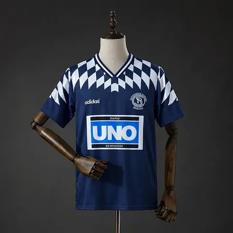1998/99 Independiente Rivadavia Navy Blue Home Retro Soccer Jersey S-XXL