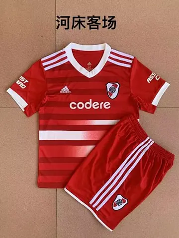 22-23 River Plate away kids kit