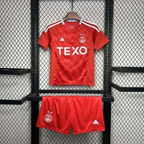 24-25 Aberdeen F.C home kid kit