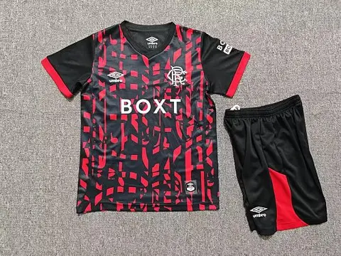 2026/27 Rangers Third Away Kids Kit Soccer Jersey Size 16-28