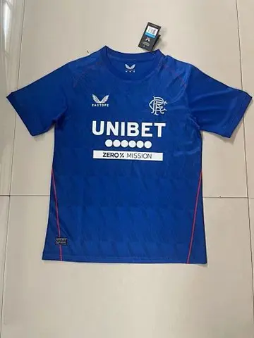 24-25 Rangers home soccer jersey