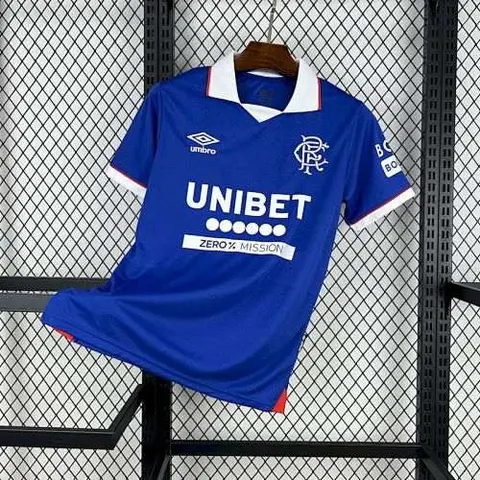 25-26 Rangers home soccer jersey