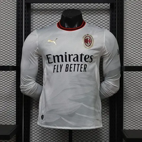 2026/27 AC Milan Away Long Sleeve Player Version Soccer Jersey S-2XL