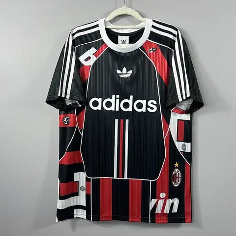 2026/27 AC Milan Black and Red Training Soccer Jersey S-2XL