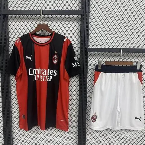 2026/27 AC Milan Home Adult Soccer Jersey Suit S-2XL