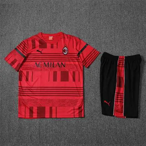22-23 ACM Training Suit Short Sleeve Kit Red