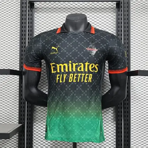 24-25 ACM black and green special player version jersey