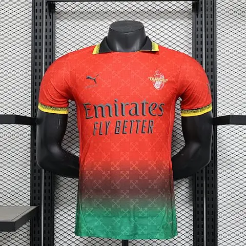 24-25 ACM red and green special player version jersey