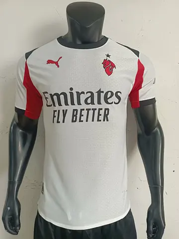 25-26 ACM white player version jersey