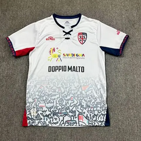 Cagliari 2025/26 Away soccer jerseys Size S-2XL
