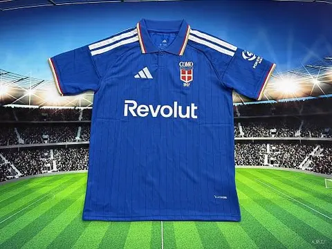 2026/27 Como 1907 Home Soccer Jersey With Sponsor S-4XL