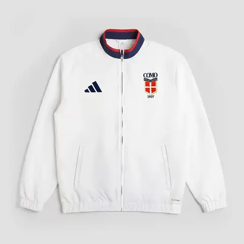 2026/27 Como 1907 White Windbreaker Jacket S-2XL