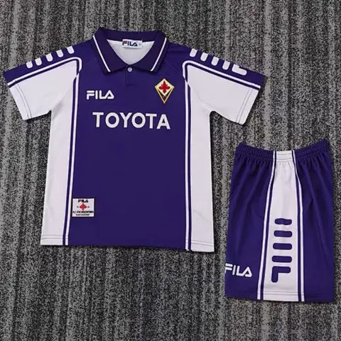 99-00 Fiorentina home retro kid kit