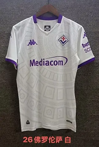 Fiorentina Florence 2025/26 Away Jersey size S-4XL