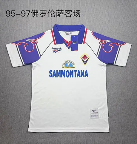 Retro Fiorentina Florence 1995/97 away size S-2XL