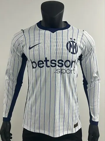 2026/27 Inter Milan Away Long Sleeve Player Version Soccer Jersey S-2XL