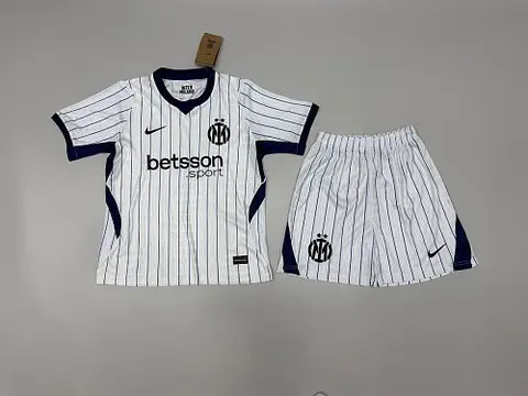 2026/27 Inter Milan Away Player Version Kids Kit Soccer Jersey 16-28