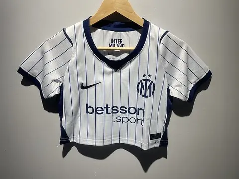2026/27 Inter Milan Away Women's Crop Top Soccer Jersey S-2XL