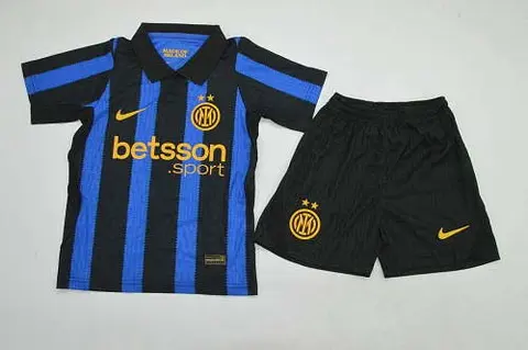 2026/27 Inter Milan Home Player Version Kids Kit Soccer Jersey 16-28