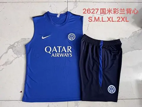 2026/27 Inter Milan Home Vest Suit Size S-2XL