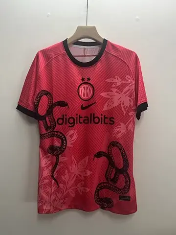 Maillot de football 24-25 INT rouge entraînement