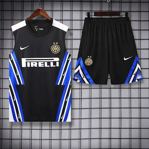 25-26 INT Black Vest suit