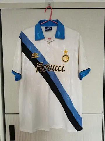 94-95 INT away white retro jersey