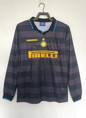 97-98 INT Third Away retro long sleeve jersey