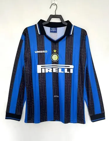 97-98 INT home long seeve retro jersey