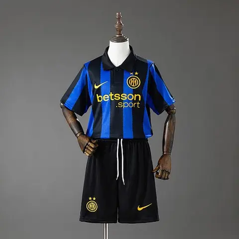 Inter Milan 26/27 Home Kids Kit Jersey Size 16-28