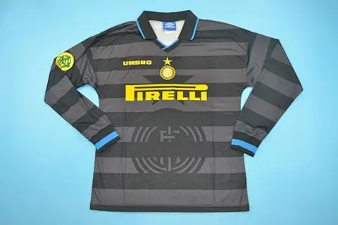 Retro INT away black long sleeves 97_98